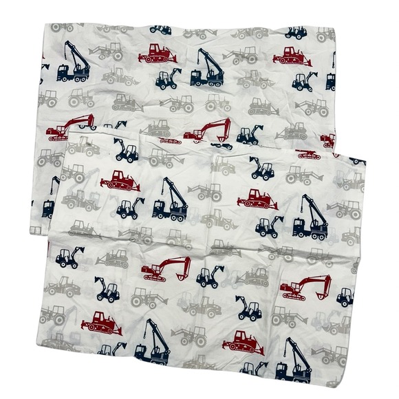 Restoration Hardware Baby & Child Contruction Machinery Sheet 4 pc Set Full Size - Picture 3 of 7